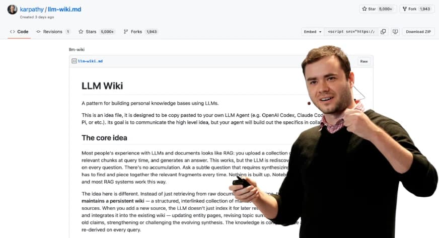 LLM Wiki Revolution: How Andrej Karpathy’s Idea is Changing AI