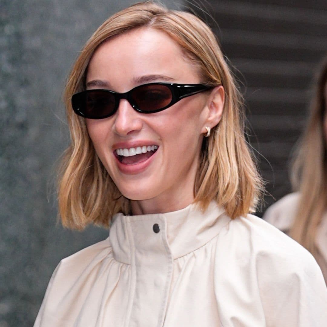  Phoebe Dynevor Is the Latest It Girl to Style a Louis Vuitton Bag With Ballet Flats 