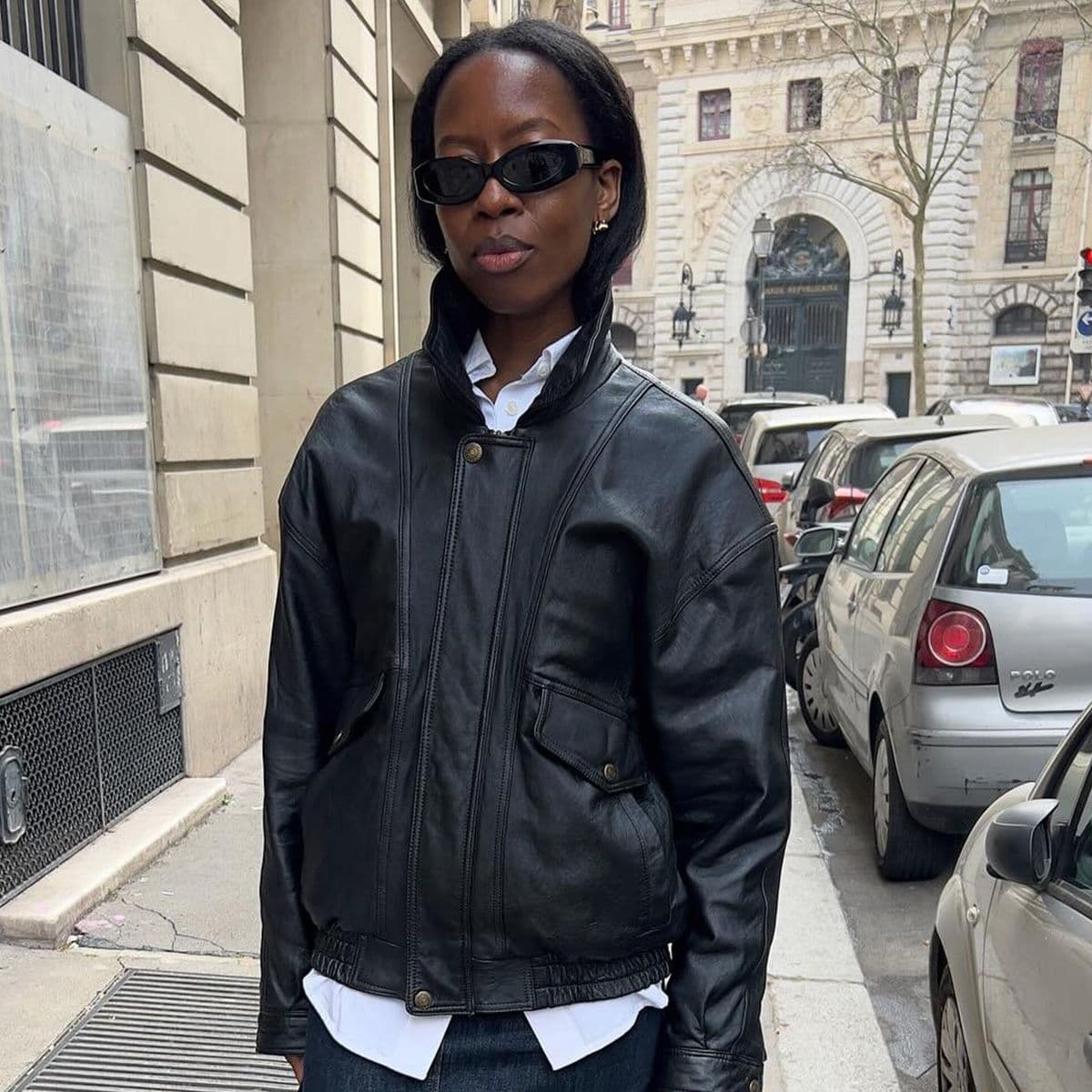 *Not* Jeans—The Elevated Denim Trend You're About to See on Every Chic Woman in Paris and the UES